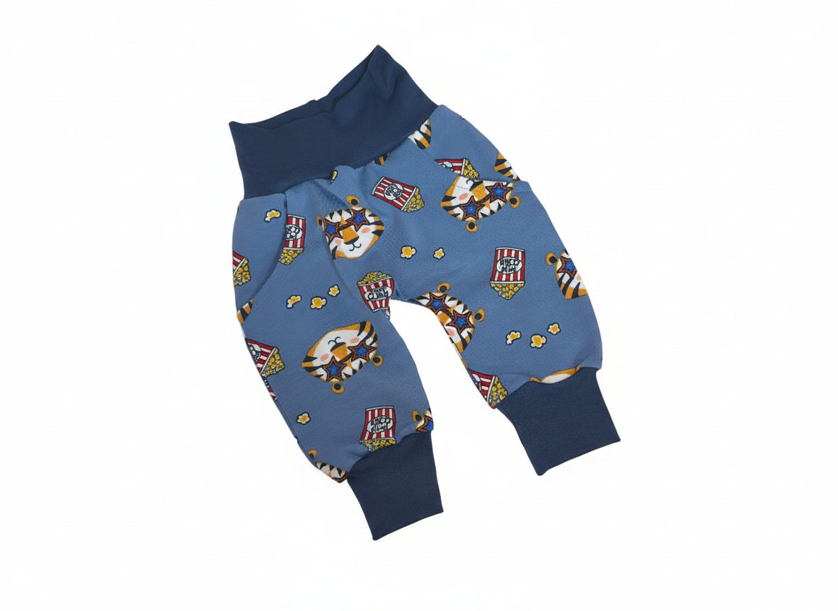Pumphose aus French Terry mit Taschen