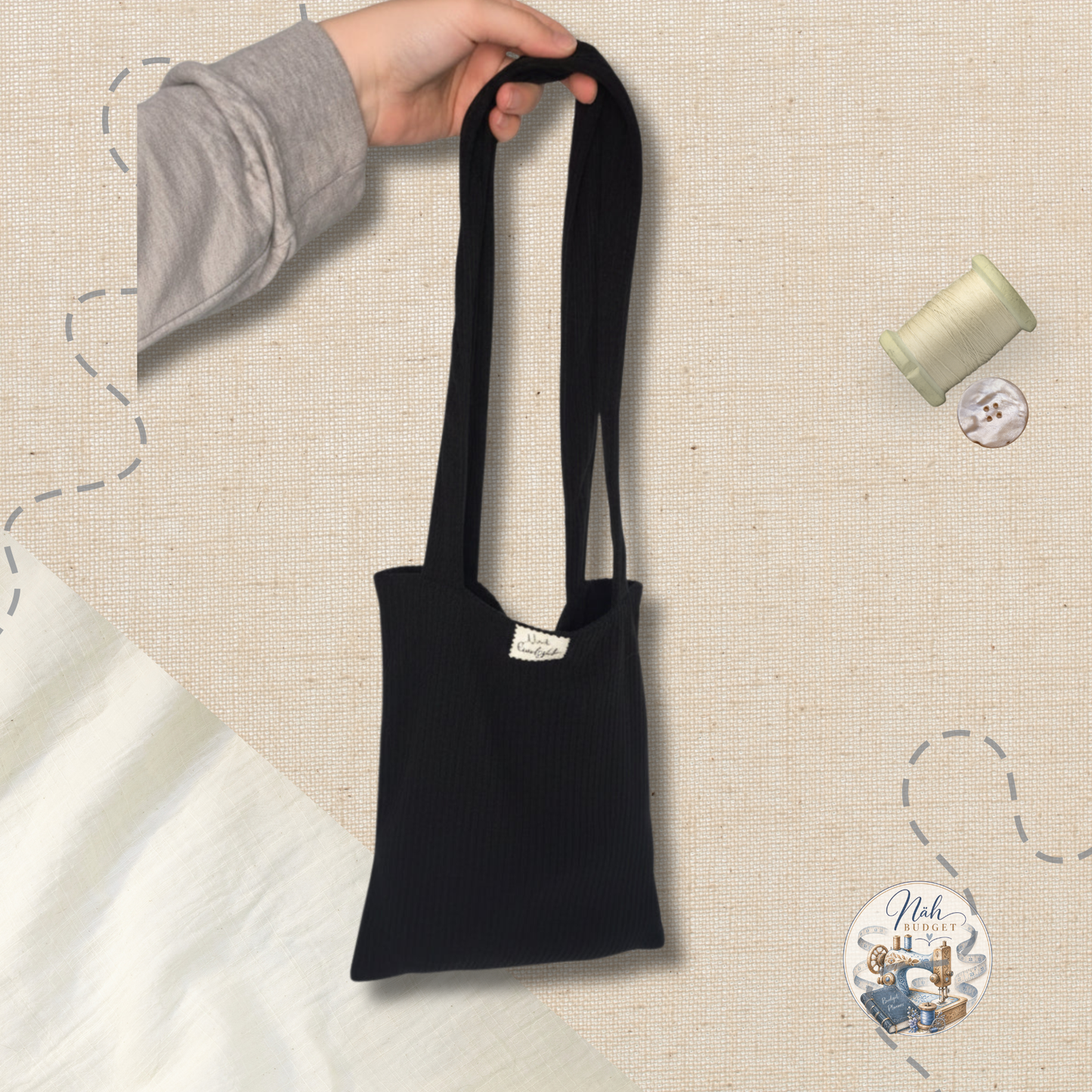 Handgefertigte Schultertasche – wähle zwischen den Modellen Jinny und Lucky