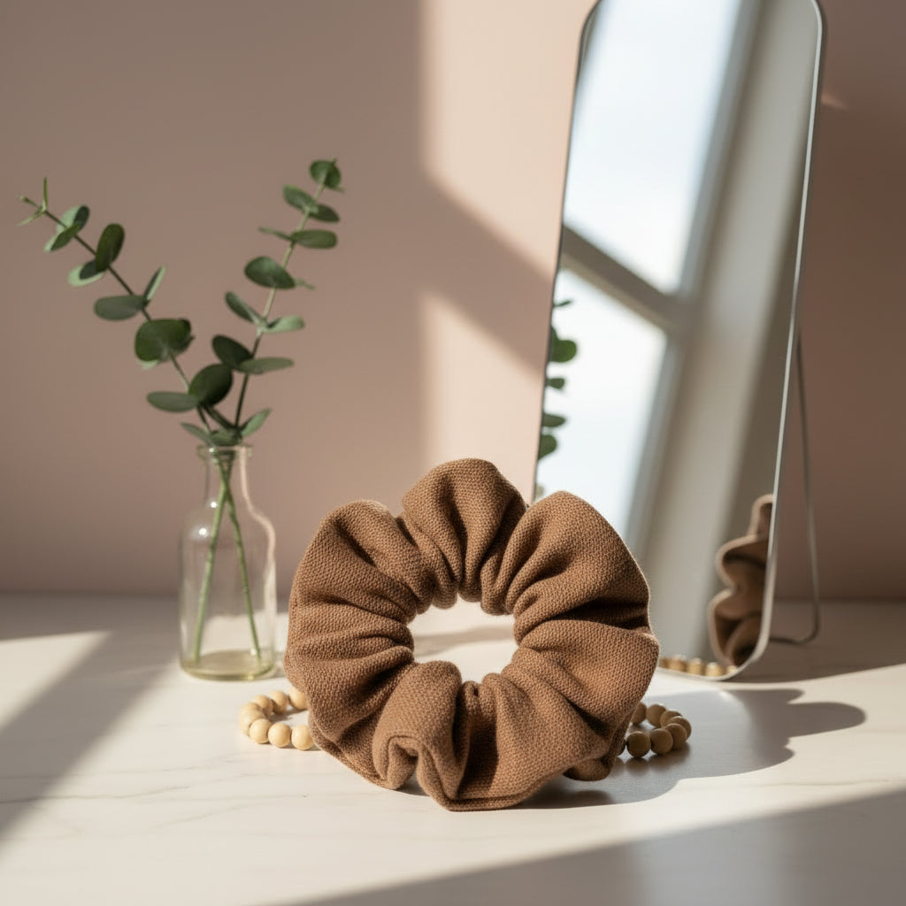Handgefertigter Scrunchie – Weich, bequem & stilvoll