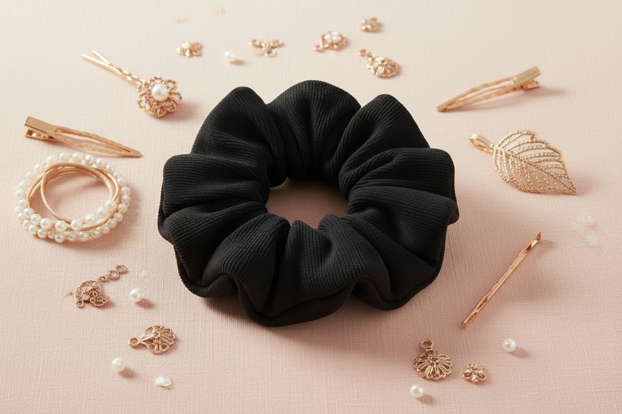 Handgefertigter Scrunchie – Weich, bequem & stilvoll