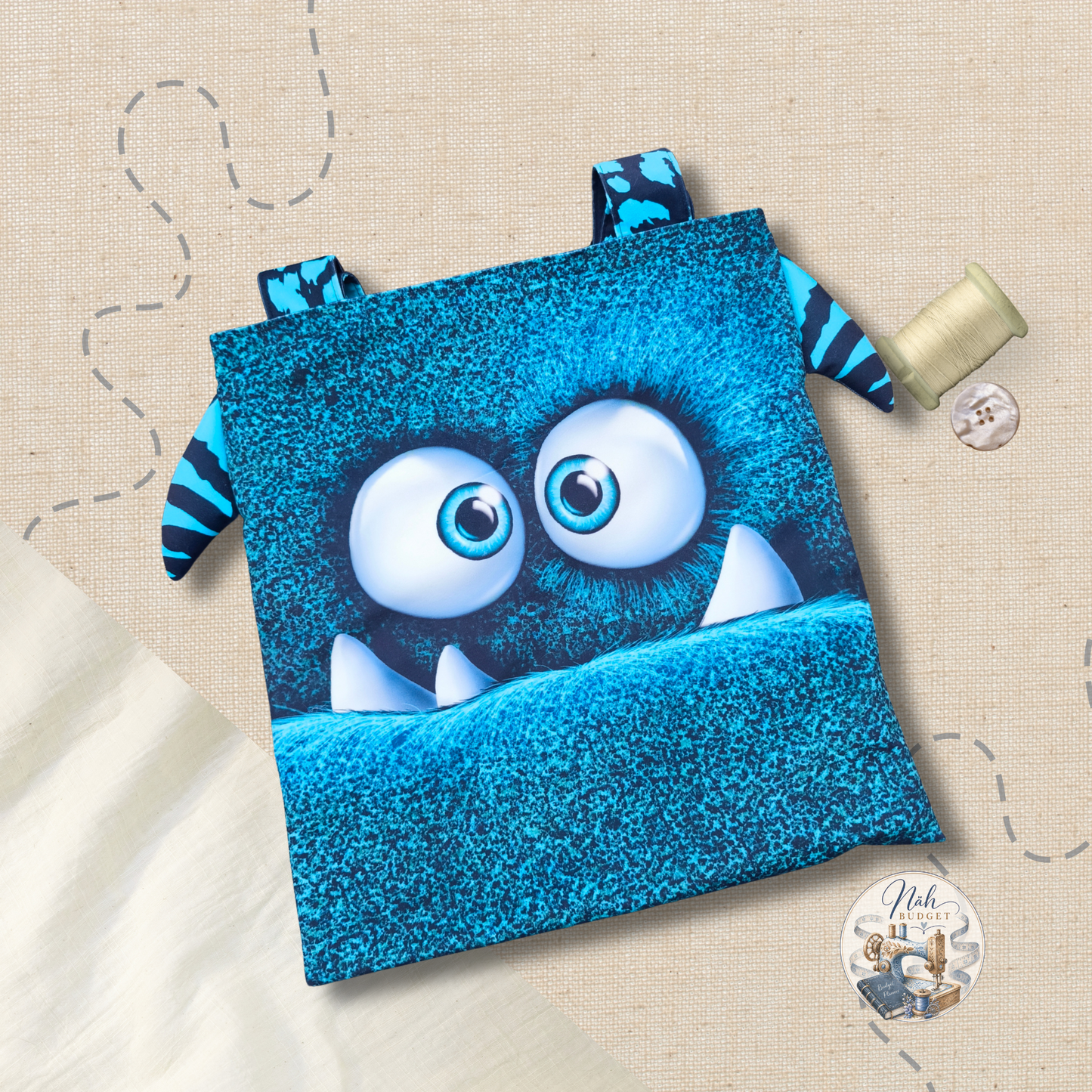 Monsta Bags DIY-Panel – Samtpanel für eine Monstertasche – by Thorsten Berger | Swafing