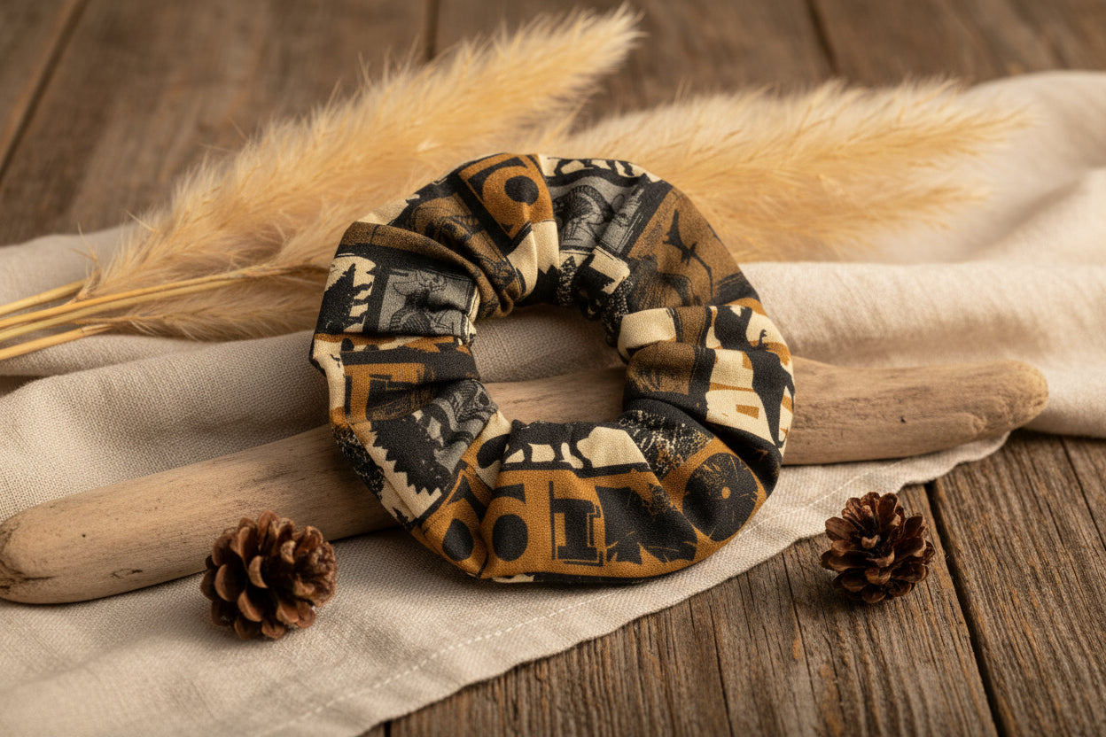 Handgefertigter Scrunchie – Weich, bequem & stilvoll