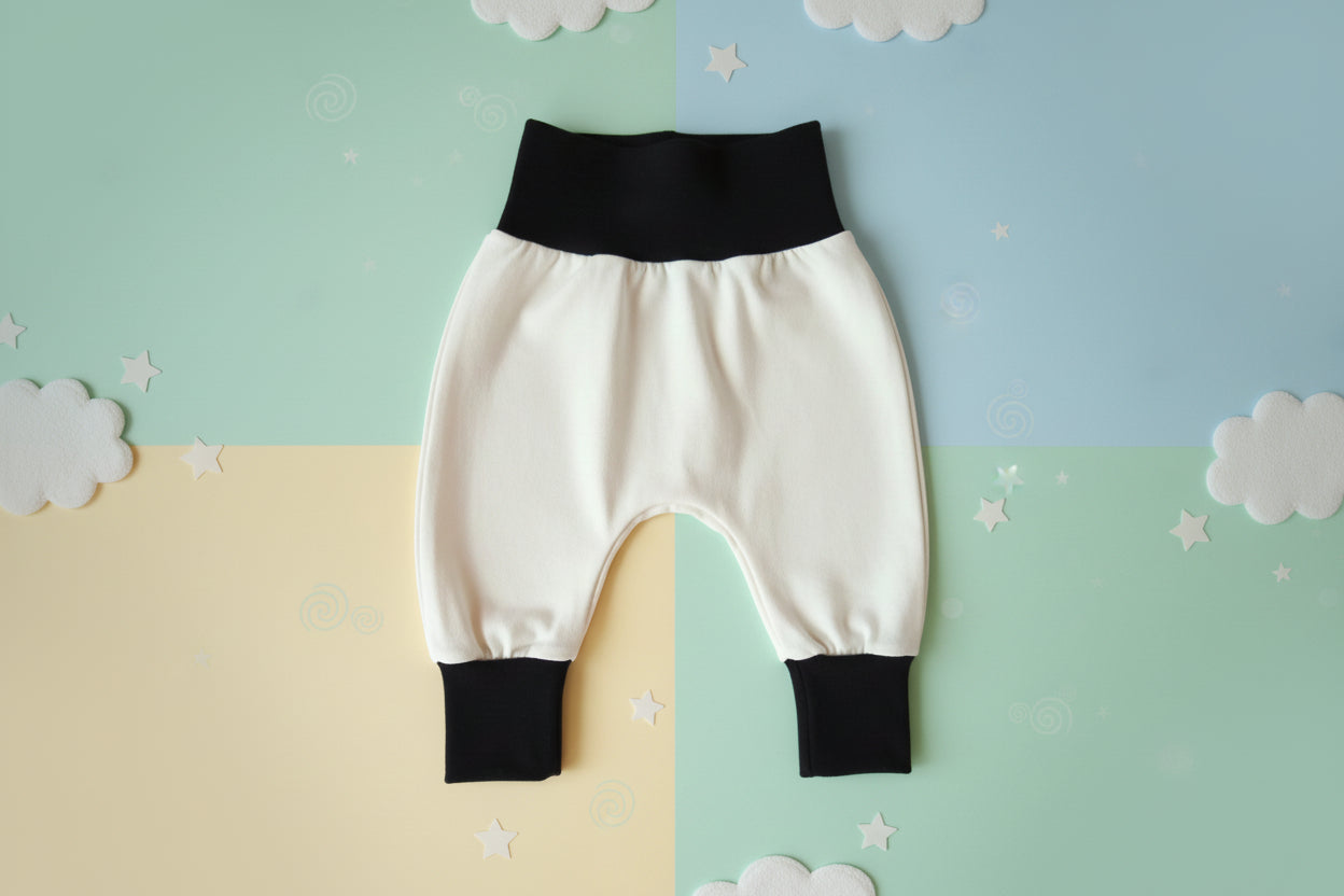Mitwachshose aus French Terry – Bequem durch jeden Tag