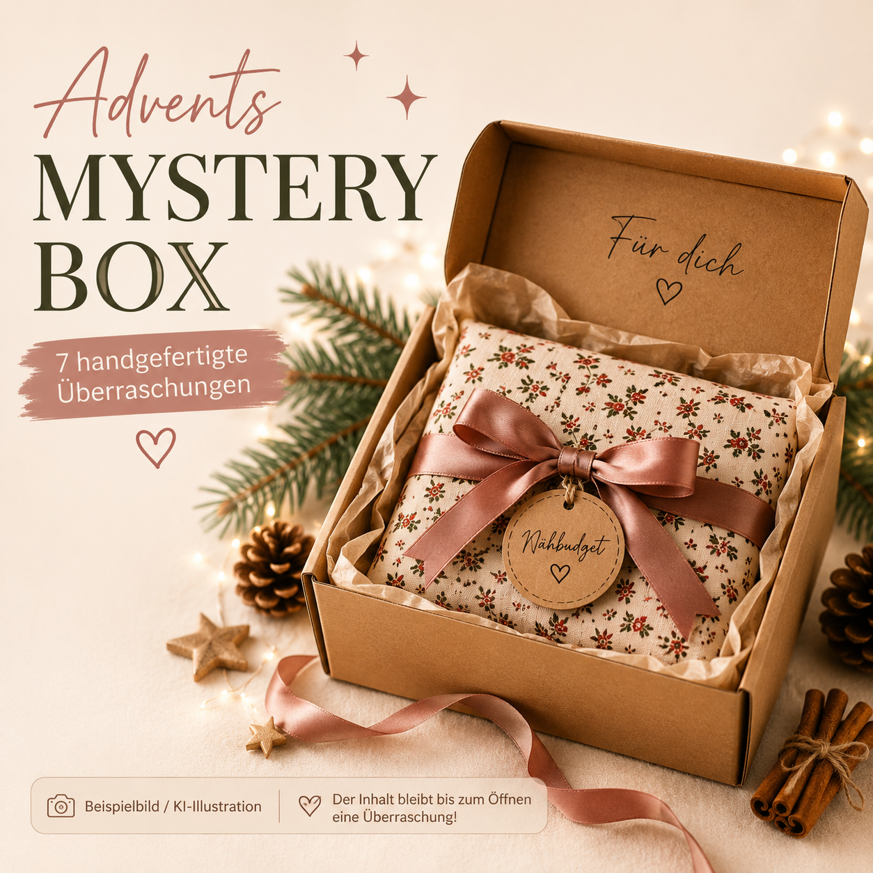 Advents-Mystery-Box – Limitierte Überraschungsbox mit handgefertigten Unikaten