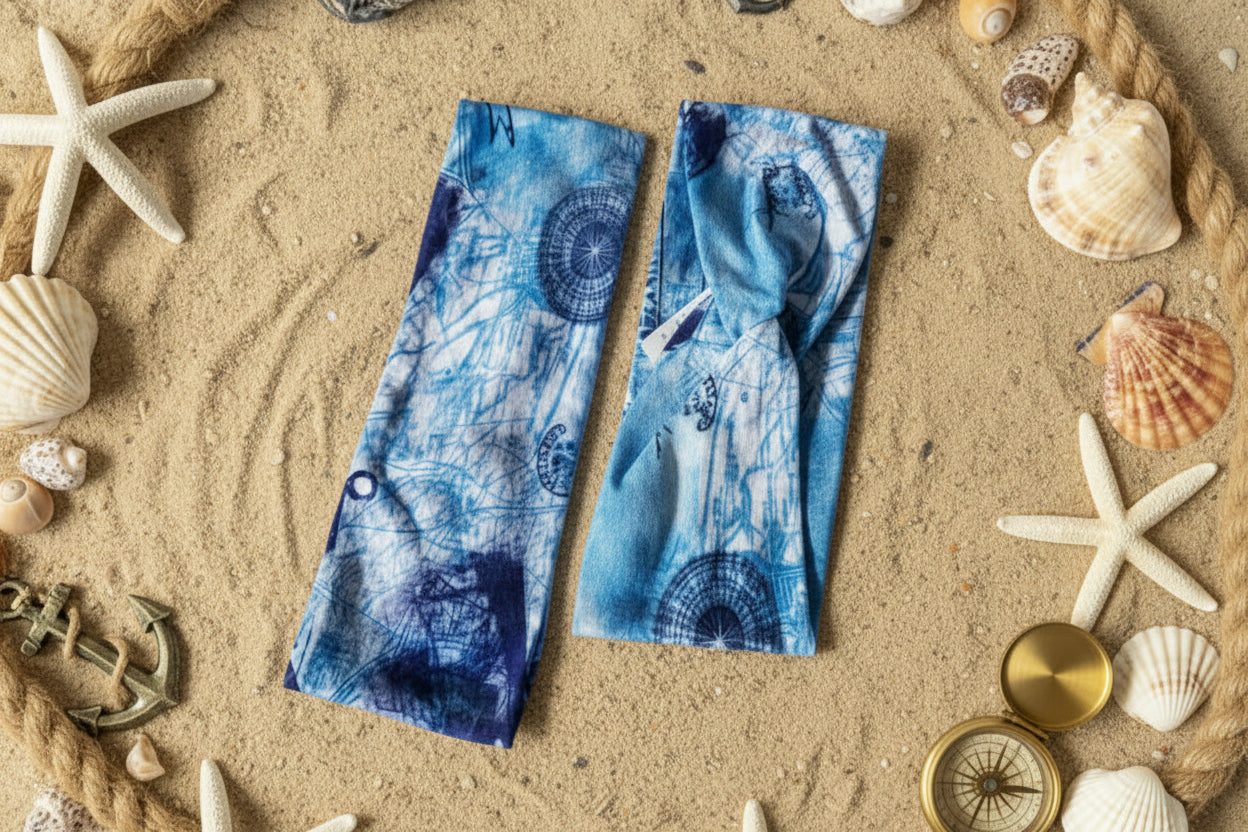 Handgefertigtes Stirnband aus Jersey